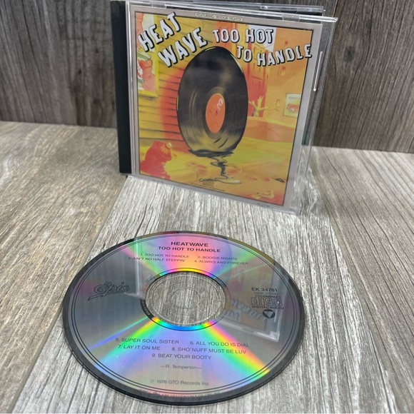 Too Hot to Handle by Heatwave (CD, Feb-1989, Epic) - Picture 1 of 7